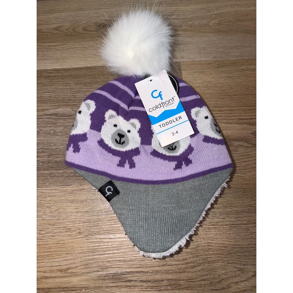 Toddler girl winter hat 2-4